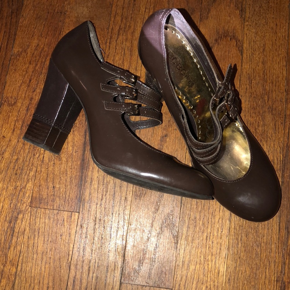 Bcbg chunky heel